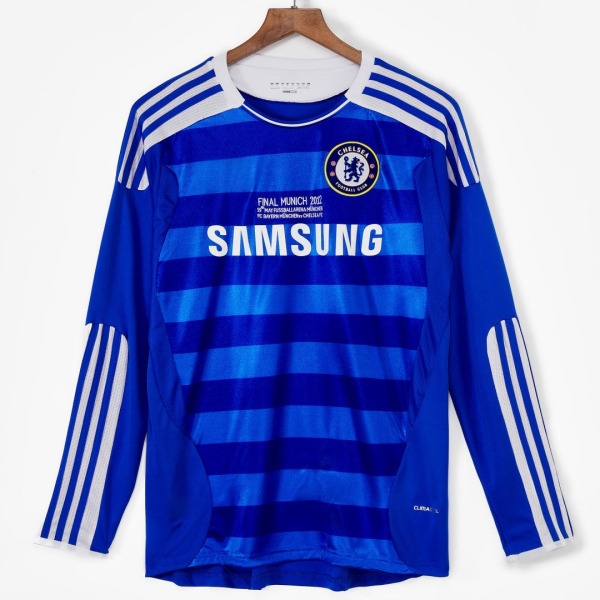 Chelsea Thuisshirt 2011-2012 Retro Lange Mouwen