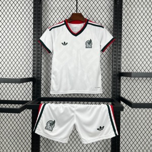 Voetbalshirt Mexico Uitshirt WK 2026 Kinderen