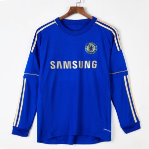 Chelsea Thuisshirt Retro Lange Mouwen 2012-2013