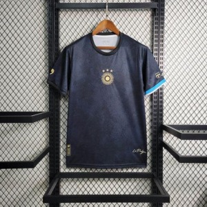 Voetbalshirt Argentinië 2023-24 La Pulga Zwart Speciale Editie