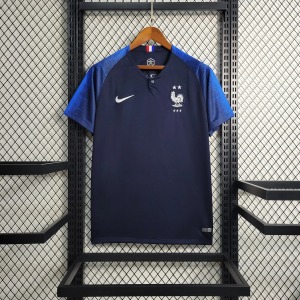 Voetbalshirt Frankrijk Retro 2018