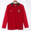 82966edd2e2ebc7da5d80babefbc126f.jpg Portugal Thuisshirt Lange Mouwen 2018 Retro