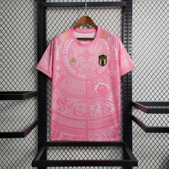 Italië Roze Thuisshirt 2024 Speciale Editie