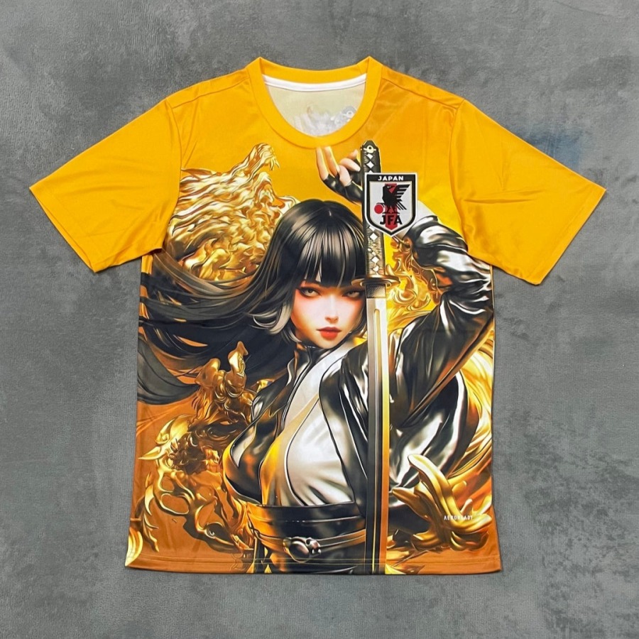 Japan 25/26 Speciale Editie Geel Shirt