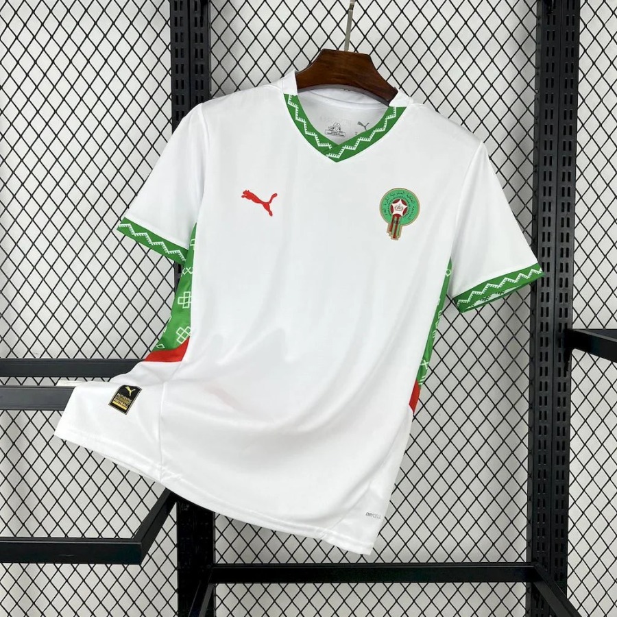 Marokko Uitshirt Wit CAN 2025-26