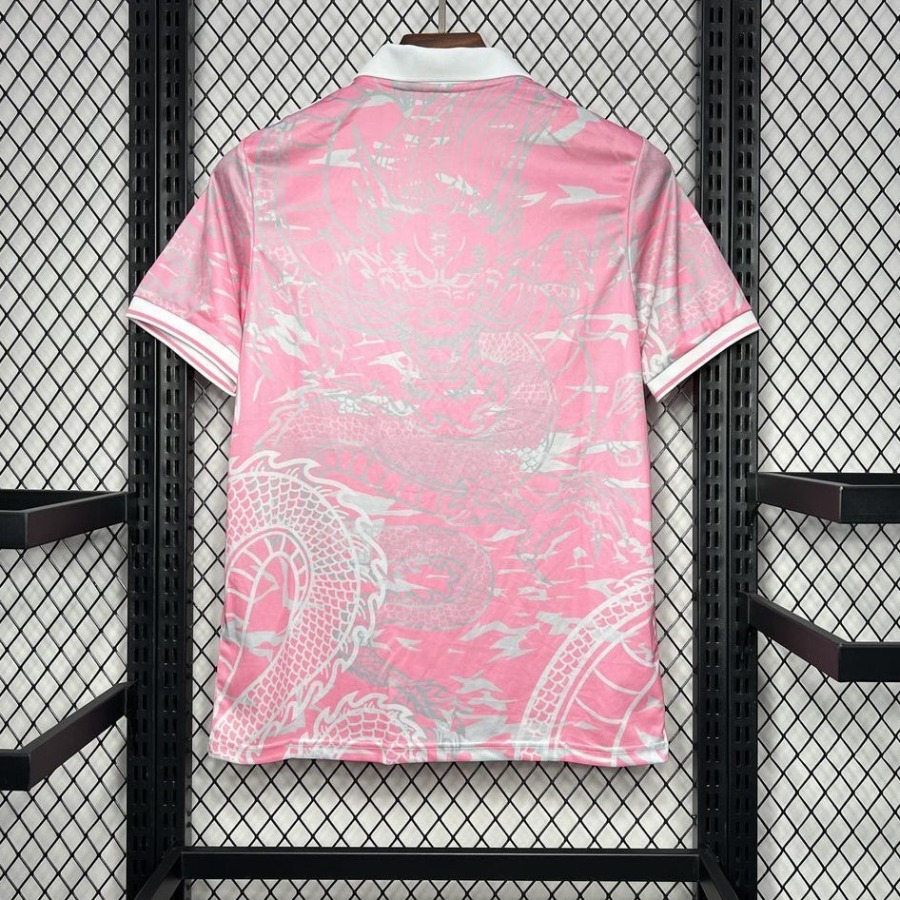 Real Madrid 25/26 Polo Roze Premium