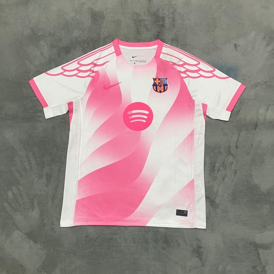 Voetbalshirt Barcelona 25/26 Roze Speciale Editie