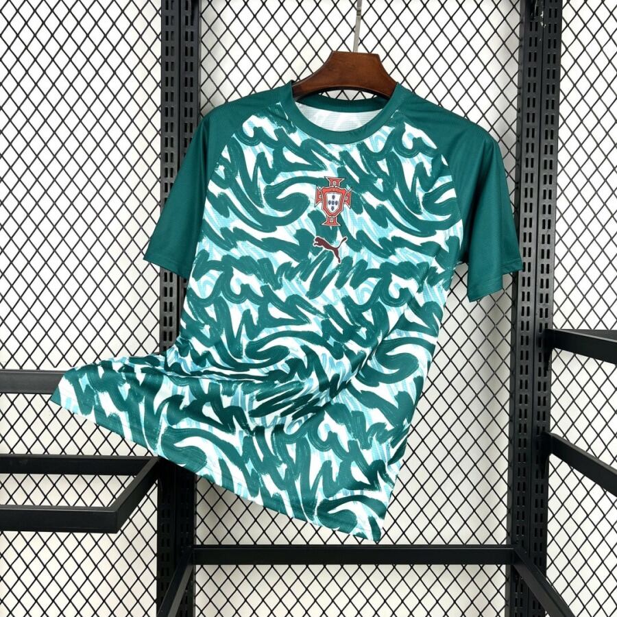 Portugal 2026/27 Speciale Editie Groen Voetbalshirt