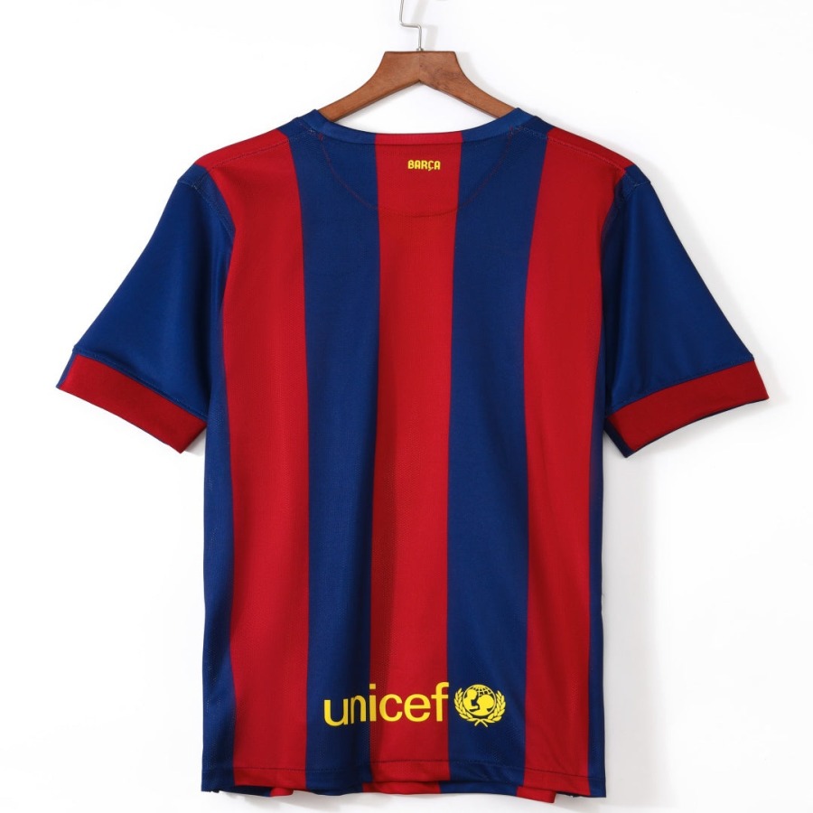 Voetbalshirt Barcelona Thuisshirt 2014-2015 Retro