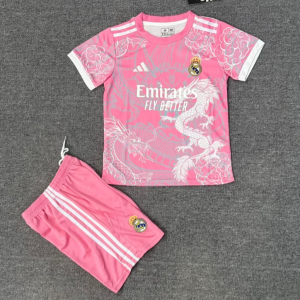 9ef7e86a7a5f9d0e98d9319bea4f2a53.png Real Madrid 25/26 Kinderen Roze Draak Uitshirt