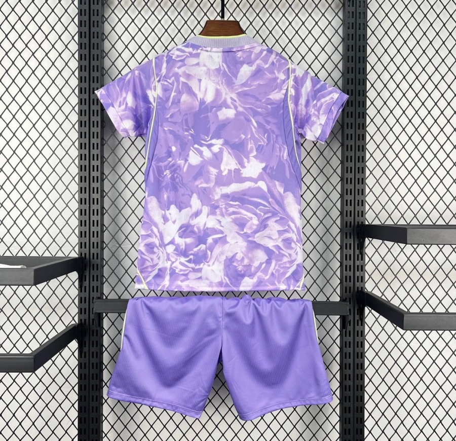 Kindervoetbalshirt Zuid-Korea Uitshirt 2026