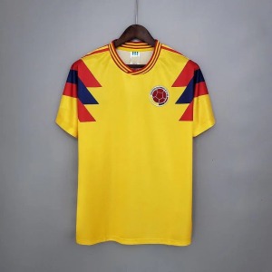 Colombia Retro 1990 Voetbalshirt