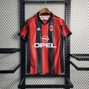 AC Milan Retro Thuisshirt 1999