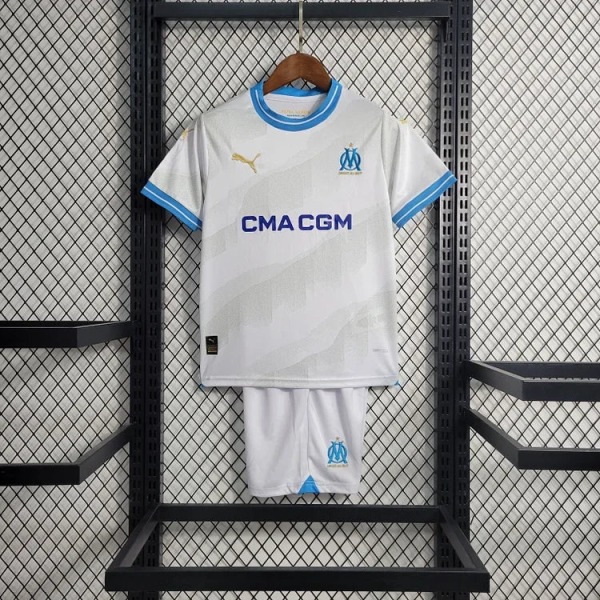 Thuisshirt Olympique Marseille Kinderen
