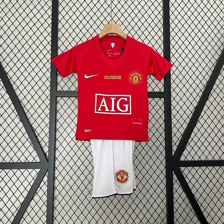 Manchester United Retro 2008 Kindershirt