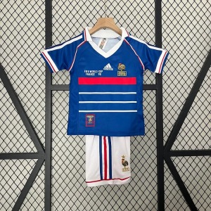 Frankrijk Retro 1998 Kindershirt