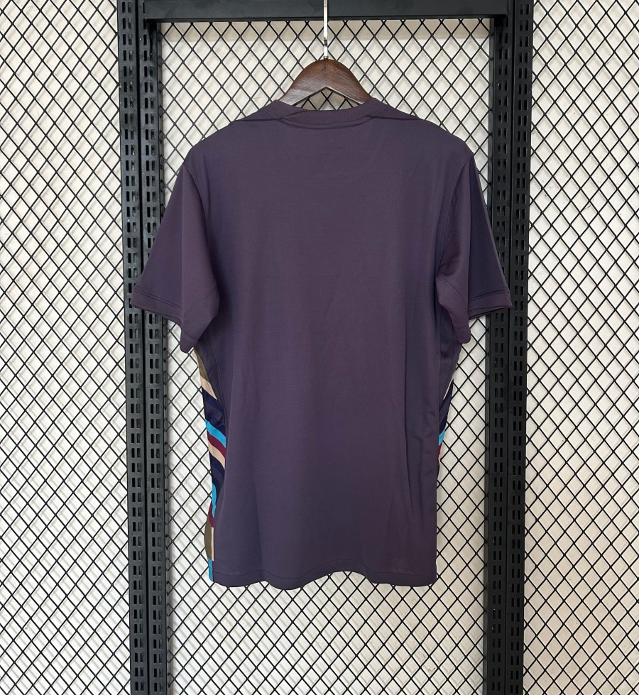 Engeland 2024/25 Zwart Thuisshirt