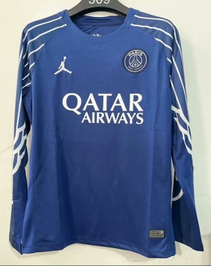 PSG 25/26 Blauw Lange Mouwen