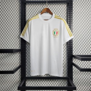 Italië Voetbalshirt 24/25 Speciale Editie Wit