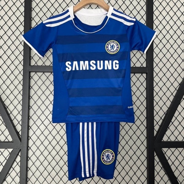 Voetbalshirt Chelsea Thuisshirt 2011-2012 Kinderen Retro