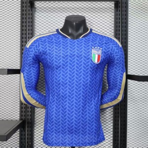 Italië Thuisshirt 25/26 Lange Mouwen