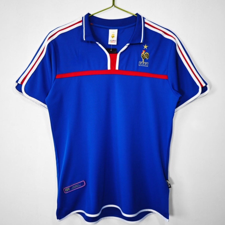 Thuisshirt Frankrijk Retro 2000