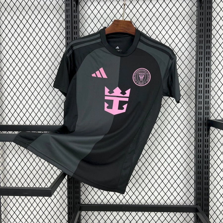 Inter Miami Zwart Shirt Seizoen 2025-2026