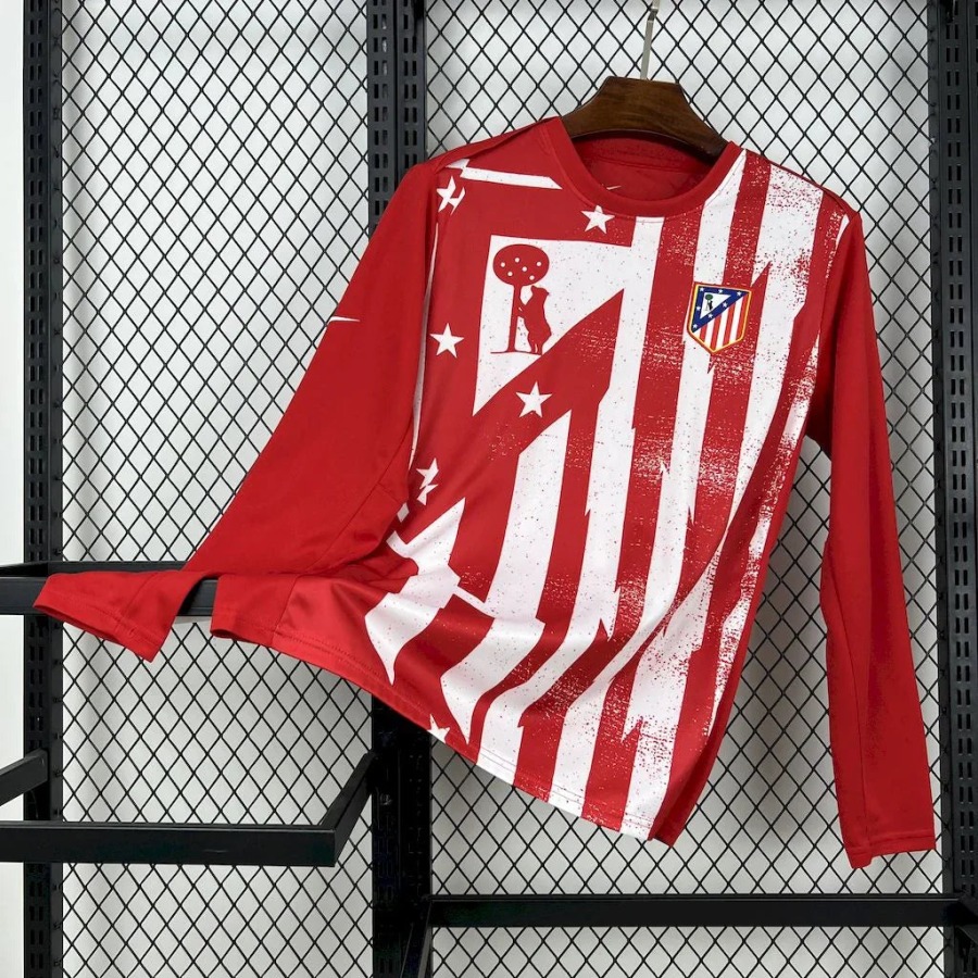 Atletico Madrid Lange Mouwen 2025-26