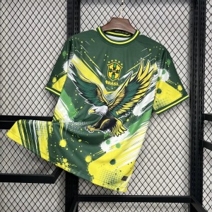 c817d42b530ad499dce949695d48a8ec.jpg Brazilië Concept Groen Geel Adelaar 2024-25 Thuisshirt