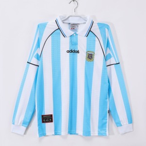 d464c03b076d222d8e15ca68a09722b7.jpg Argentinië Thuisshirt 1998 Retro Lange Mouwen