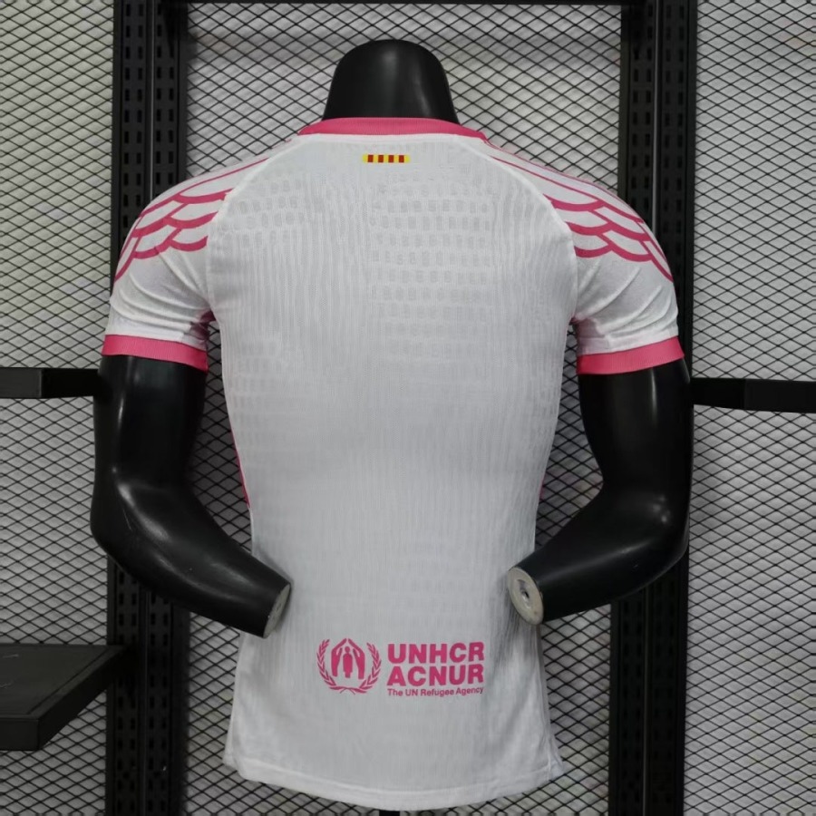 e50d892fafef15231b92014d857a6487.jpg Barcelona 2024/25 Roze Player Edition Voetbalshirt