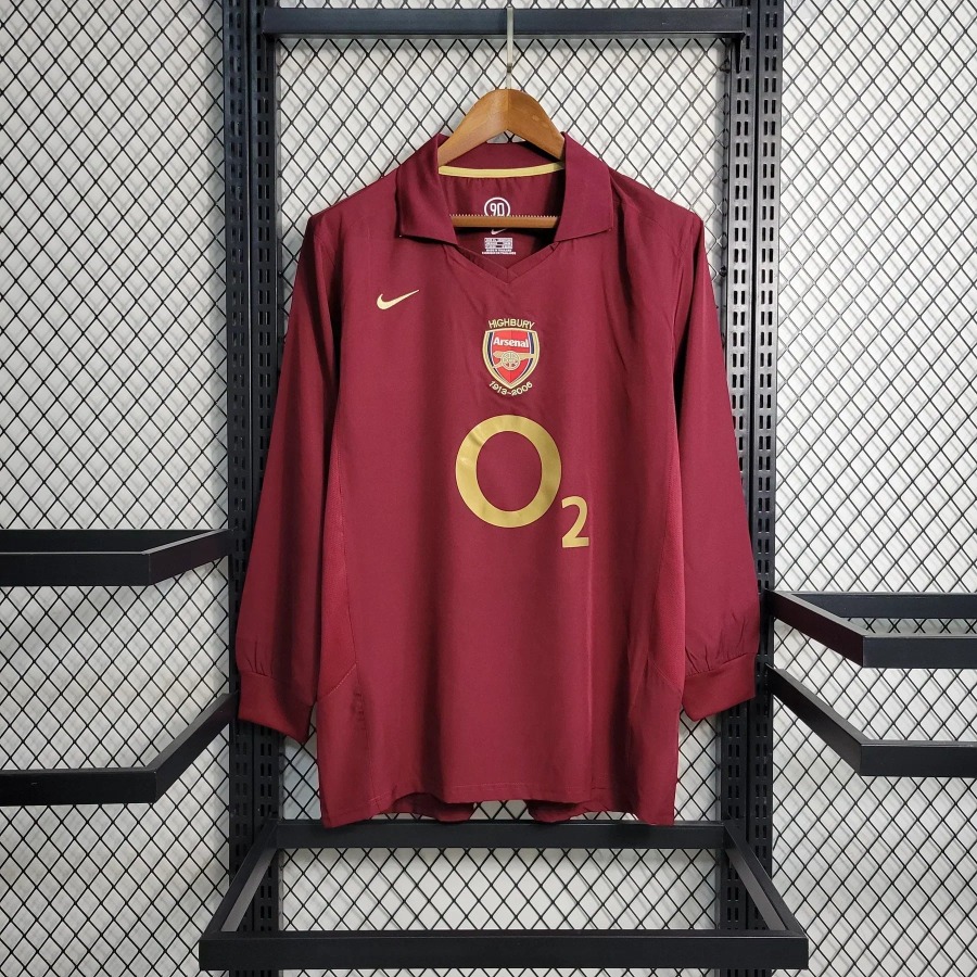 Arsenal Retro Lange Mouwen 2005/06