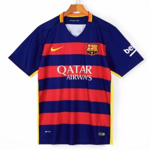Barcelona Thuisshirt 2015-2016 Retro
