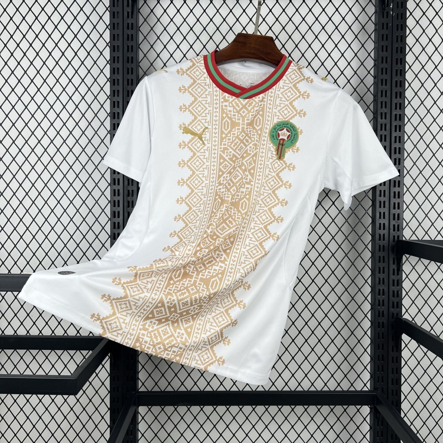 fddeacd1.jpg Marokko Wit Uitshirt WK 2026