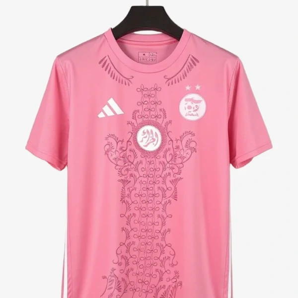 Voetbalshirt Algerije 2025-2026 Roze Premium