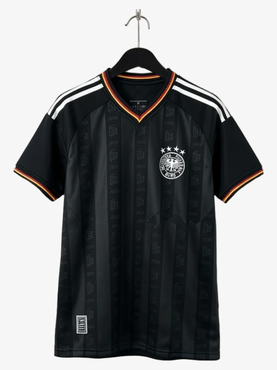 maillot-allemagne-training-2026-gris studio v12 Duitsland Training 2026 Grijs