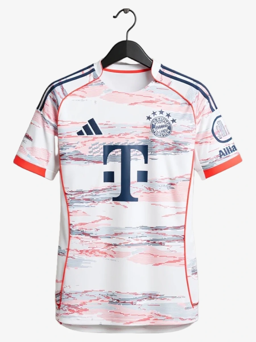 maillot-bayern-munich-exterieur-2025-2026 studio v12 Voetbalshirt Bayern Munich Uit 2025-2026