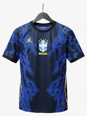 Voetbalshirt Brazilië 2026 Uitshirt Player Lange Mouwen