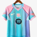 Voetbalshirt Concept FC Barcelona Editie Blauw Verloop 2025-2026