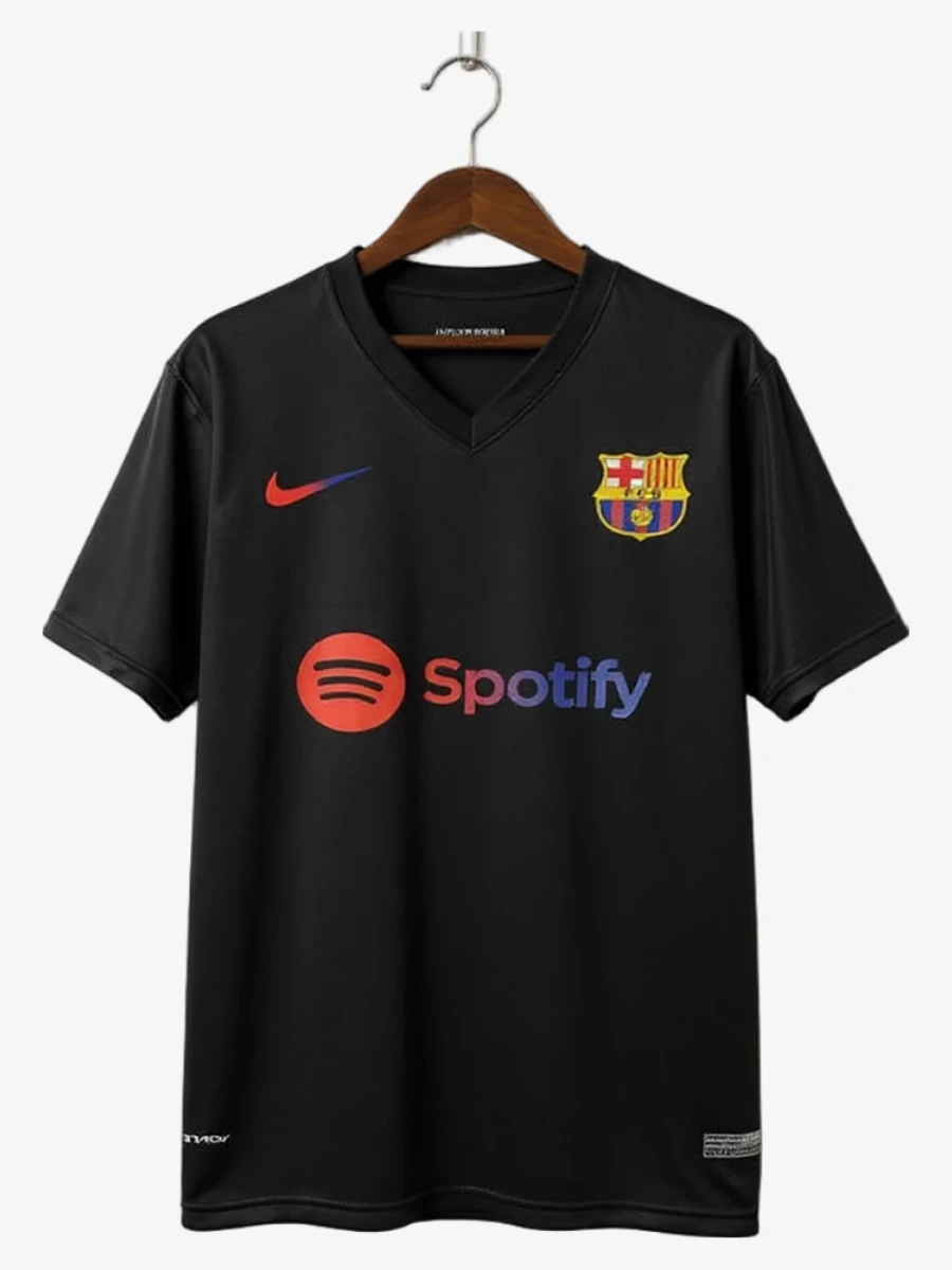 Voetbalshirt Concept FC Barcelona Editie Zwart 2025-2026