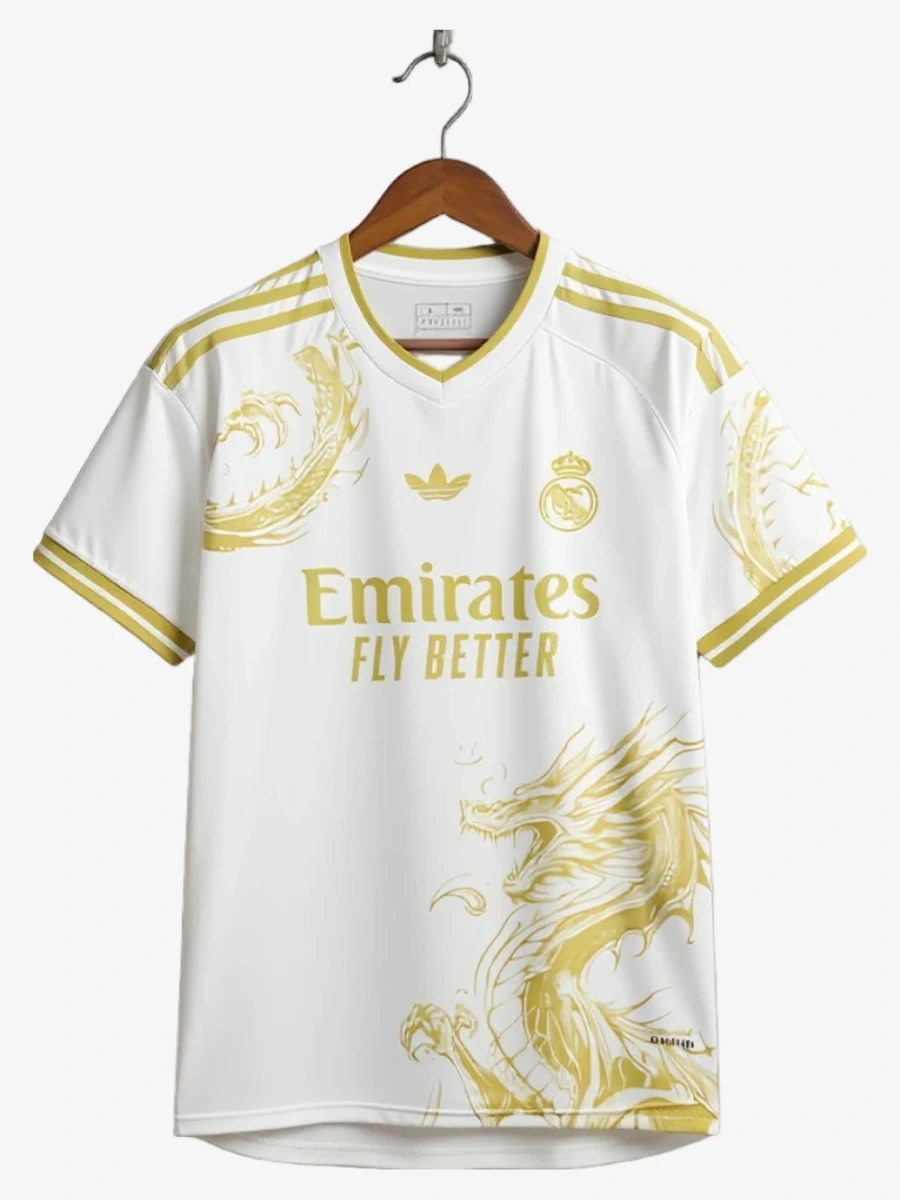 maillot-concept-real-madrid-special-edition-dragon-or-2024-2025 studio v12 Maillot Concept Réal Madrid Spécial Édition Dragon Or 2024-2025