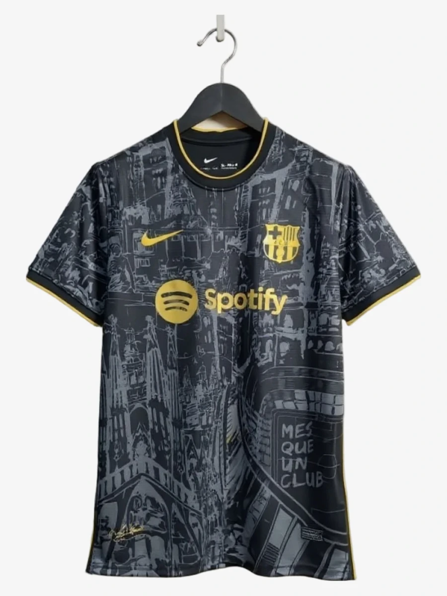 maillot-fc-barcelone-cityscape-2025-2026 studio v12 Maillot FC Barcelone Cityscape 2025-2026