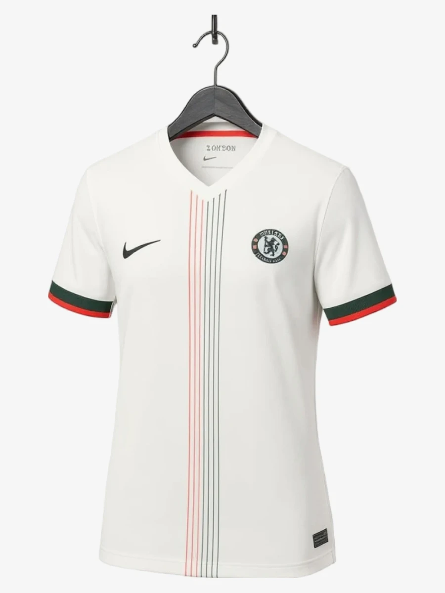 maillot-femme-chelsea-fc-exterieur-2025-2026 studio v12 Dames Chelsea FC Uitshirt 2025-2026