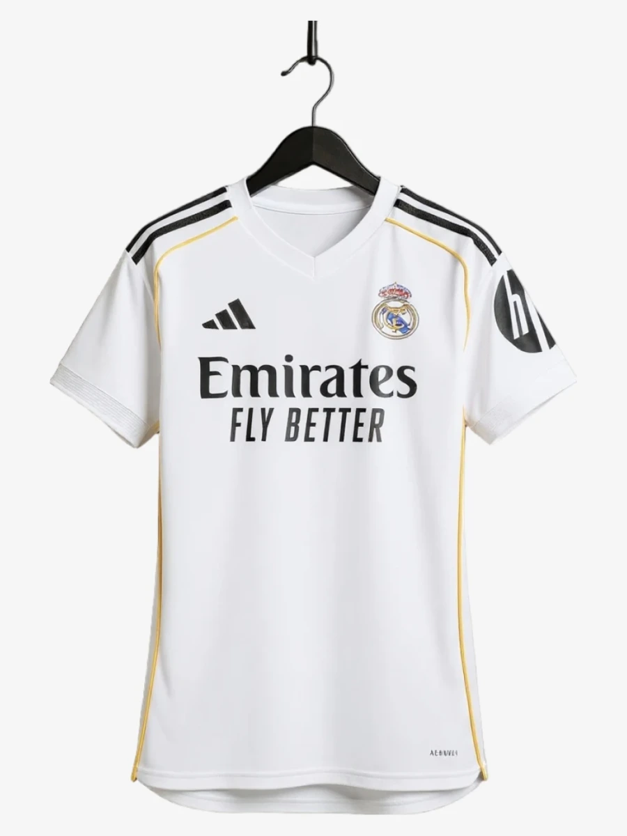 maillot-femme-real-madrid-domicile-2025-2026 studio v12 Real Madrid Dames Thuisshirt 2025-2026
