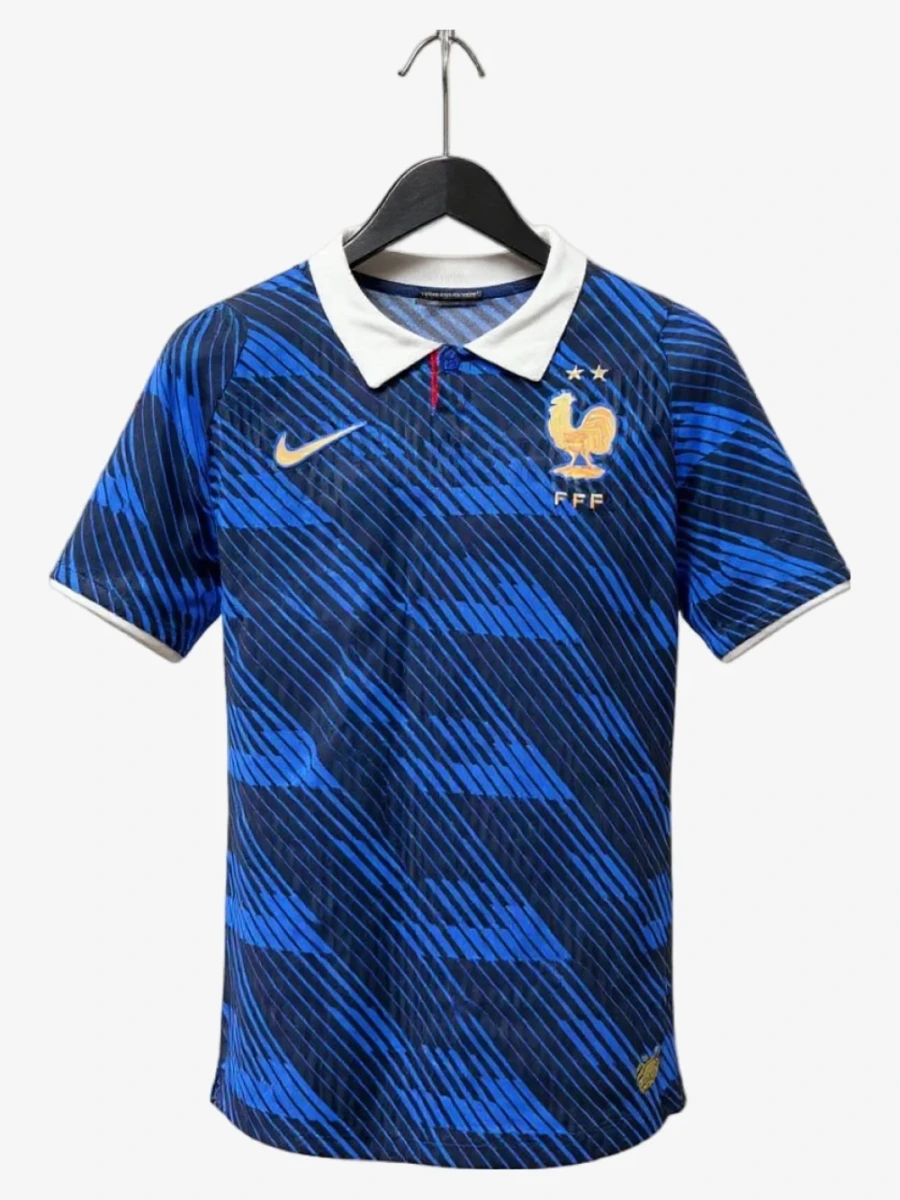 maillot-france-2026-domicile-manches-longues studio v12 Voetbalshirt Frankrijk 2026 Thuisshirt Lange Mouwen