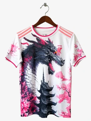Voetbalshirt Japan 25/26 Speciale Editie Dragon Wit