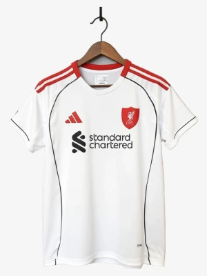 maillot-liverpool-exterieur-2025-2026 studio v12 Liverpool Uitshirt 2025-2026