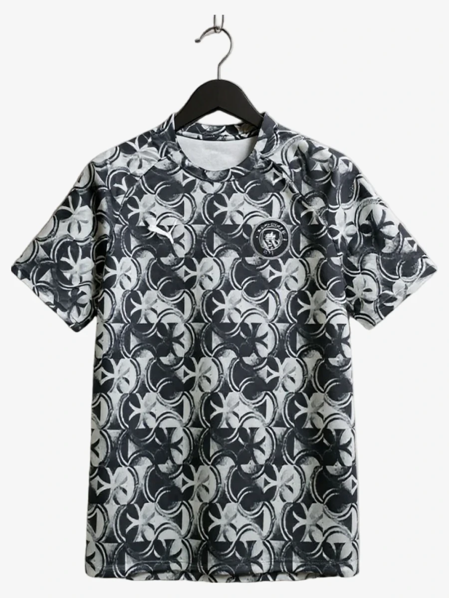 maillot-manchester-city-avant-match-2025-2026 studio v12 Manchester City Voorwedstrijdshirt 2025-2026