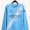 maillot-manchester-city-domicile-manches-longues-2025-2026 studio v12 Manchester City Thuisshirt Lange Mouwen 2025-2026