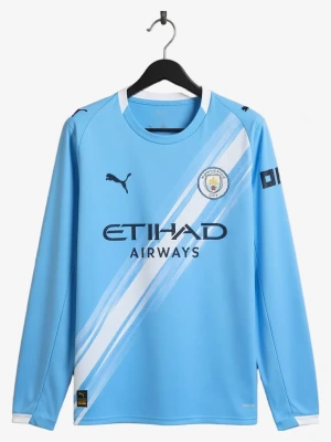 maillot-manchester-city-domicile-manches-longues-2025-2026 studio v12 Manchester City Thuisshirt Lange Mouwen 2025-2026